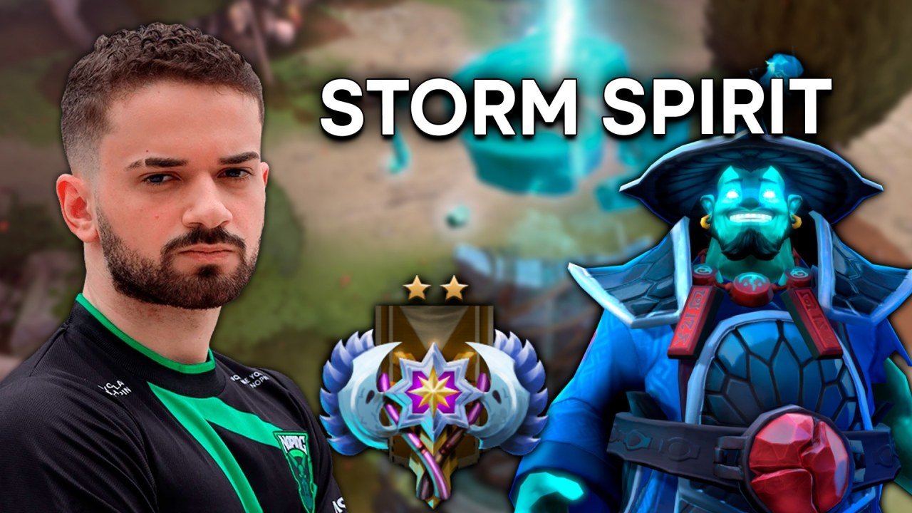 Análise de Replay - Storm Spirit - ANCIENT 2