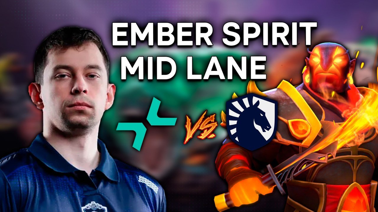 Nisha - Ember Spirit - Parivision vs Team Liquid